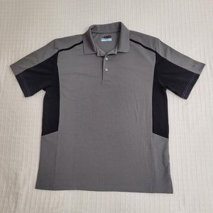 PGA Golf Tour Airflux golf tee-shirt. Grey and black. Size L.